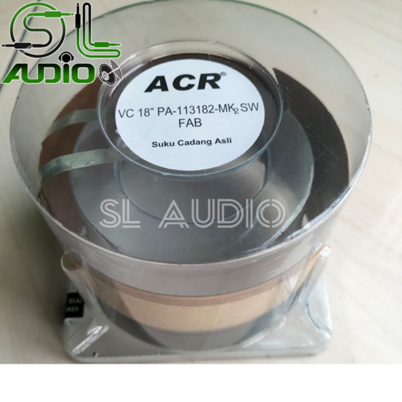 Spul spool voice coil speaker ACR 18Inch PA-113182 SW FABULOUS Original