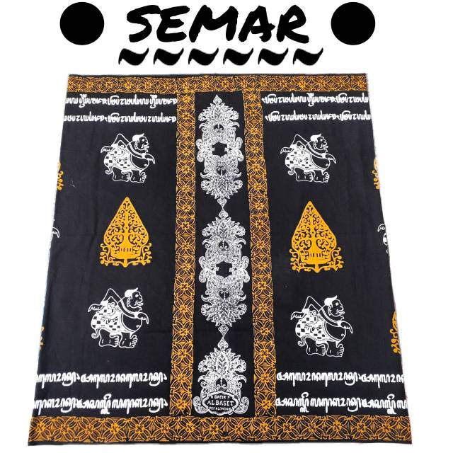 SARUNG BATIK WAYANG SEMAR CAP