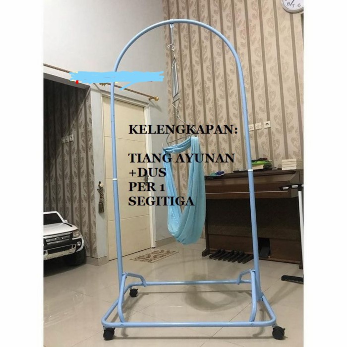 TIANG AYUNAN FULL IMPORT MALAYSIA (BRU PKE 1 BULAN WRNA BIRU