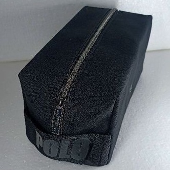 OriginaL Pouch Polo Ralph Lauren Black / Dompet Kosmetik Polo Black