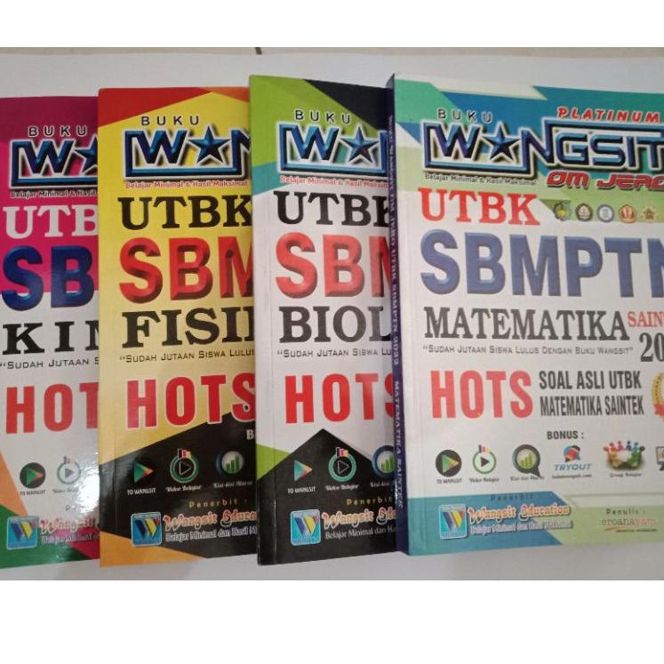 

Harga Murah.. PAKET BUKU WANGSIT SAINTEK SBMPTN UTBK 2022/2023