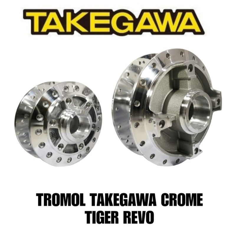 TROMOL HONDA TIGER REVO TAKEGAWA HUB SET TIGER REVO TROMOL DEPAN TROMOL BELAKANG TIREV TROMOL TIGER 
