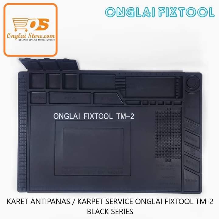 KARET ANTIPANAS / KARPET SERVICE ONGLAI FIXTOOL TM-2 BLACK SERIES ORIGINAL