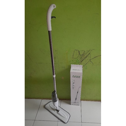 Alat Pel Lantai Semprot Pembersih Lantai Praktis Aurora Water Spray Mop Pel Semprot Otomatis Batang Stainless