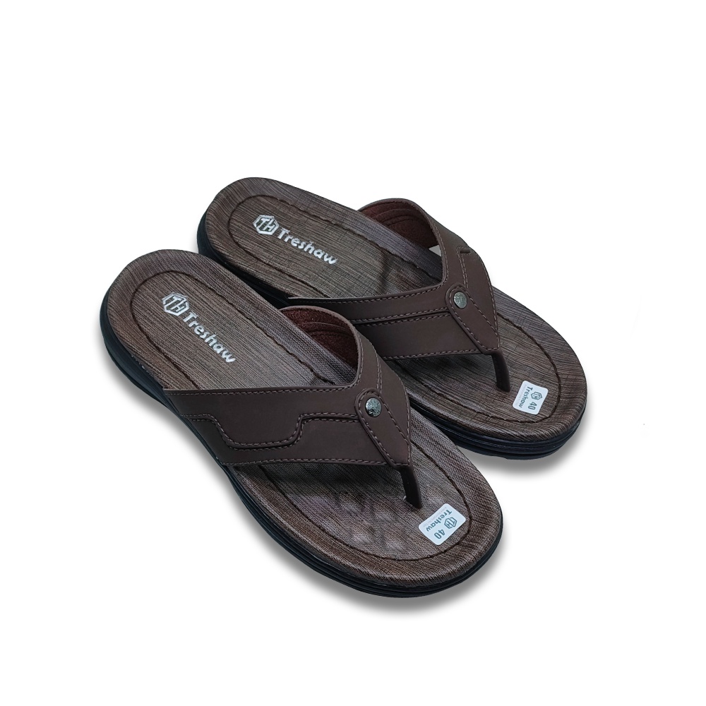 Sandal Pria Japit Kulit Treshaw Original Best Quality