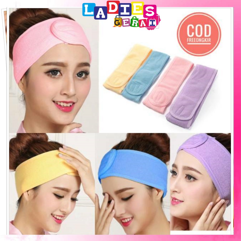 Bandana Mandi / Bando Mandi / Bandana Facial / Facial Headband