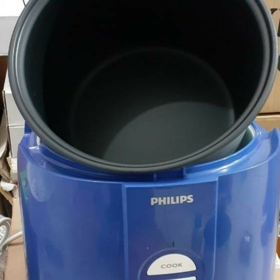 Rice Cooker Philips HD3131/ Panci Custom 1,8 L Bergaransi Resmi