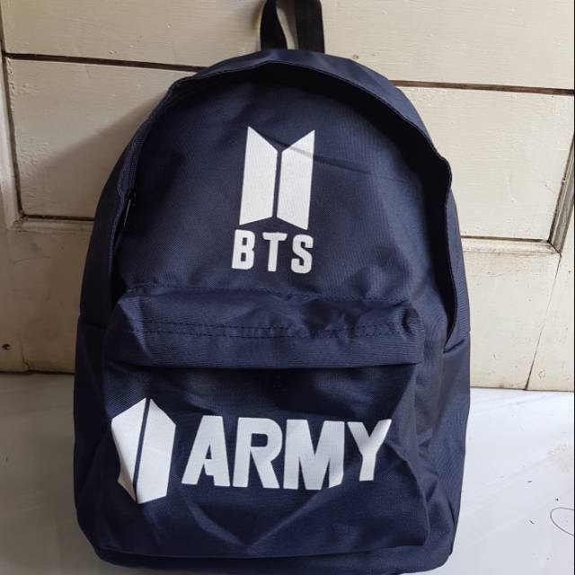 Tas BTS RANSEL KPOP BANGTAN BOYS ARMY warna Navy