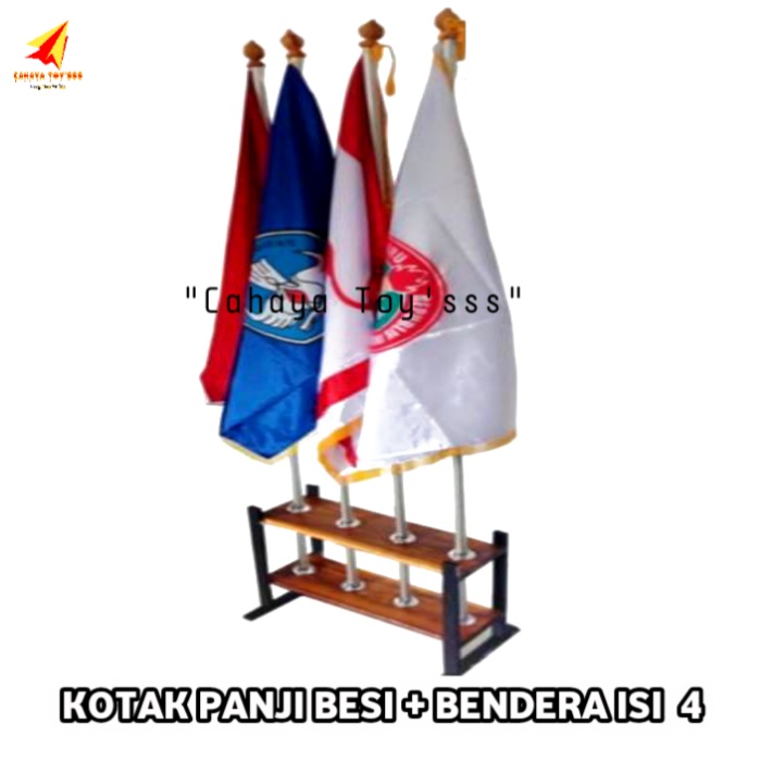 

Kotak Panji Besi + Bendera isi 4