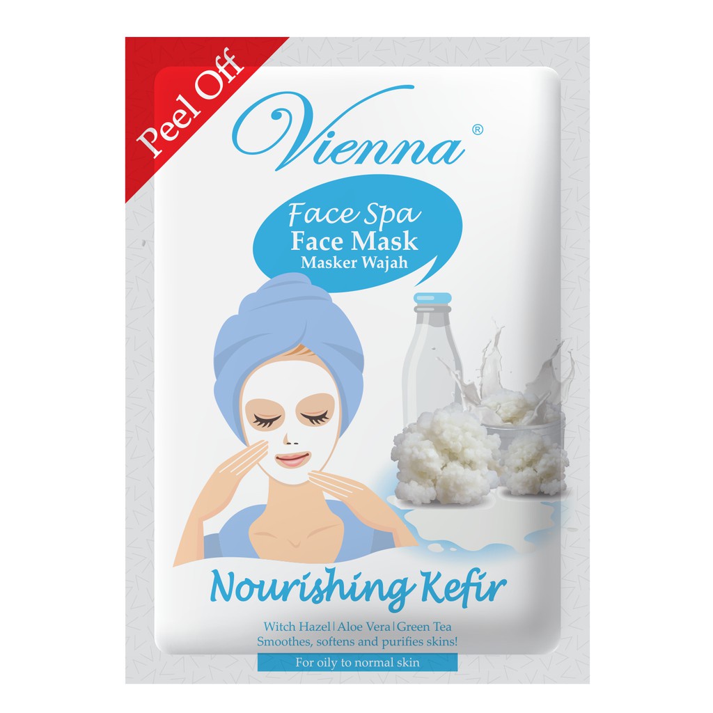 Vienna Face Mask Peel Off Nourishing Kefir 15Ml