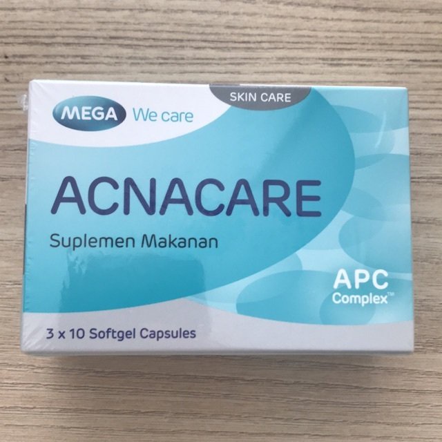 Mega We Care Acnacare 30 Kapsul Acna Care - Memelihara Kesehatan Kulit