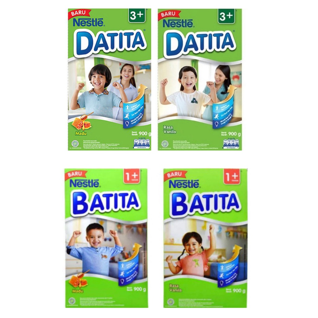 Susu Batita / Nestle Batita 1+ & Datita 3+ Madu / Vanila 900g-datita md