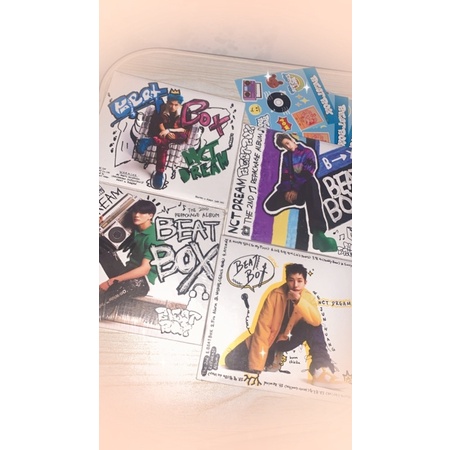 Digipack nct dream mark beatbox + pc chenle set