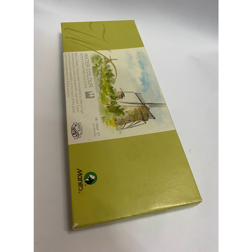 

WATER COLOUR / CAT AIR MARIES 18 WARNA