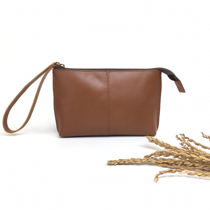 pouch leather premium / clutch