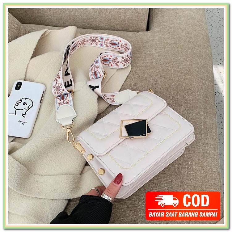 Waiwai Tas Pesta Wanita Kelopak Bunga Cantik 20800 Clutch Terbaru TV410 Slingbag  Tas Batam V