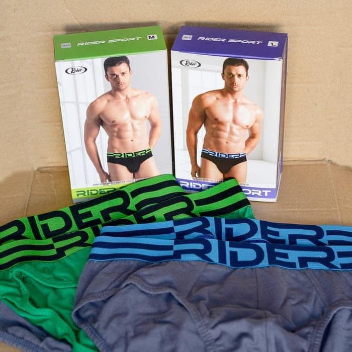 RIDER SPORT R762B - Celana Dalam Pria Isi 3