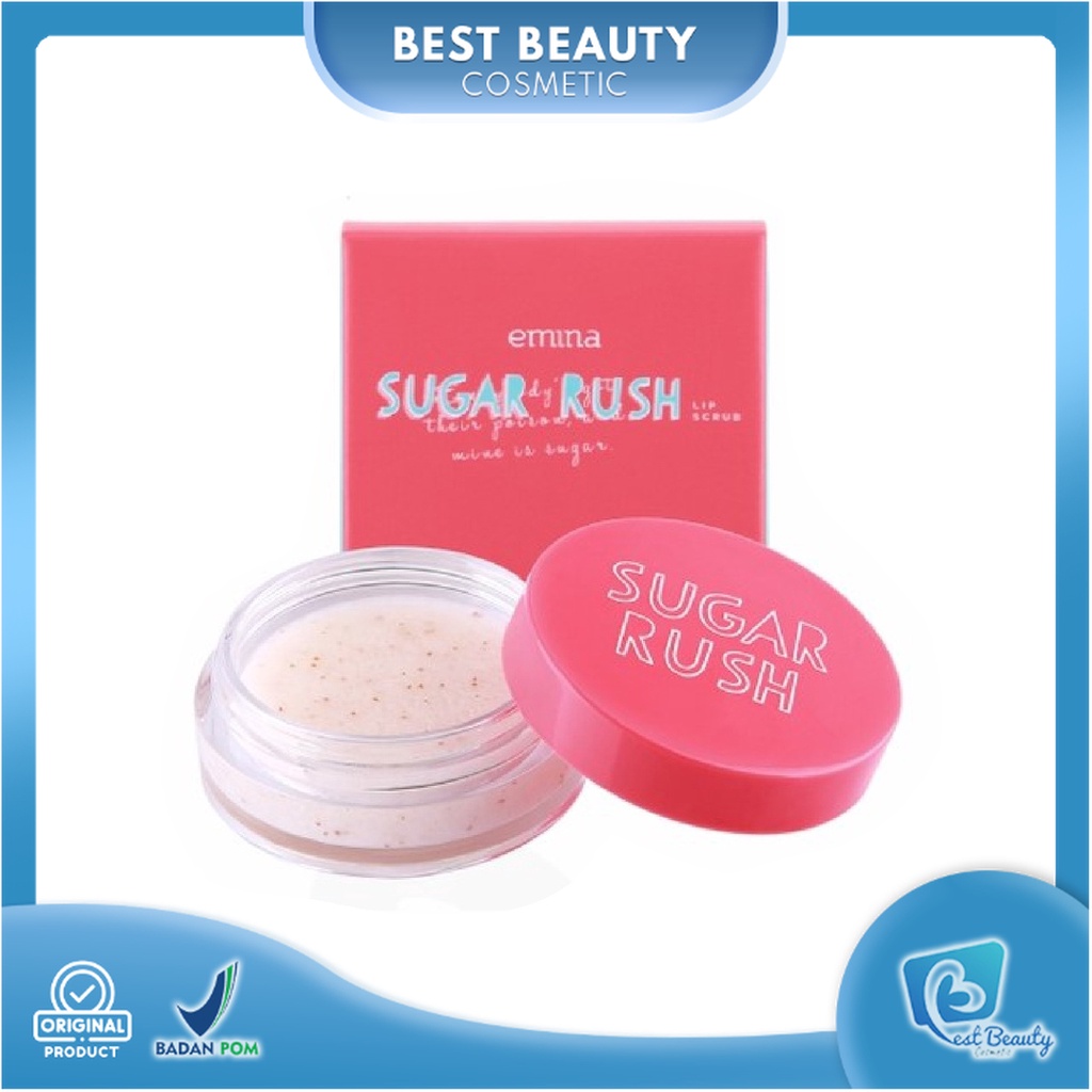 ★ BB ★ EMINA Sugar Rush Lip Scrub