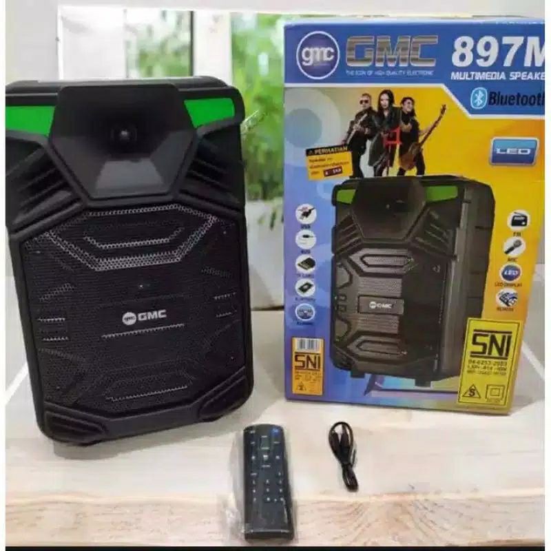 SPEAKER BLUETOOTH KAROKE GMC 897 M