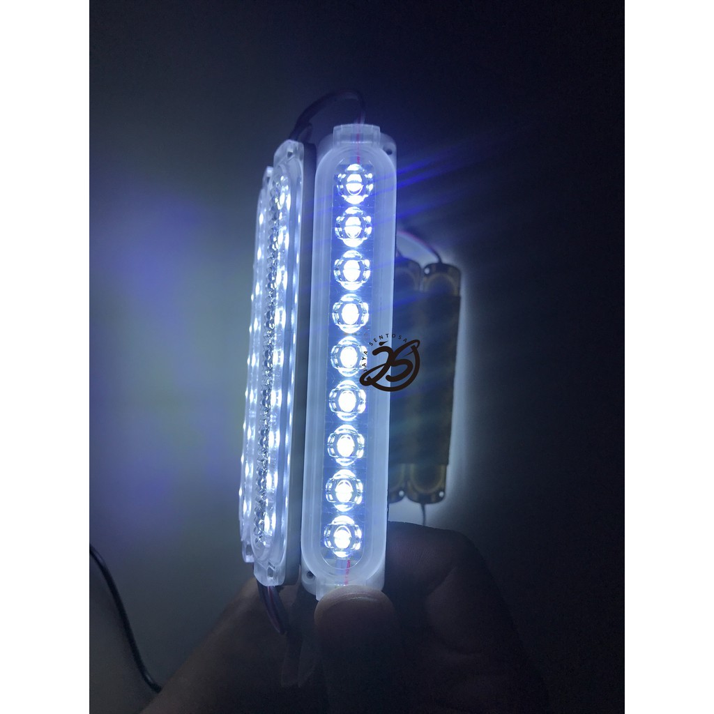 LED ULTRASONIC 9 MATA 12V &amp; 24V LED TRUK LED MODUL 6 MATA ULTRASONIC LED 9 MATA