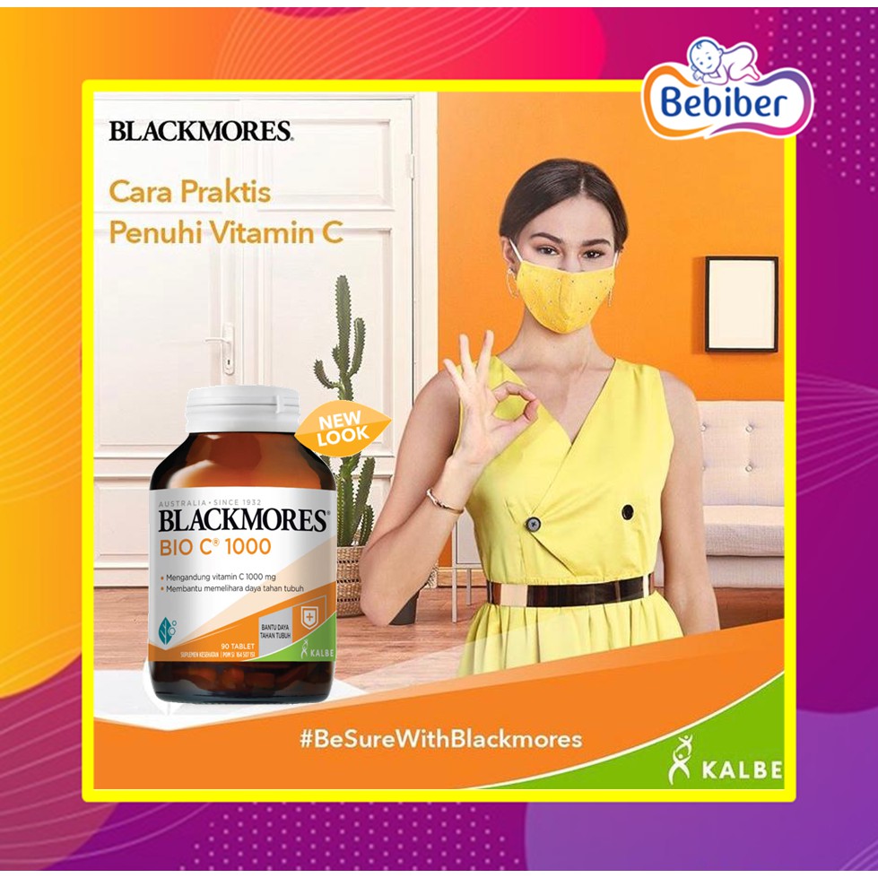 Beli Blackmores Bio C 1000 Mg Isi 30 Tablet 90 Tablet Blackmores Kalbe Vitamin C Bebiber Seetracker Indonesia