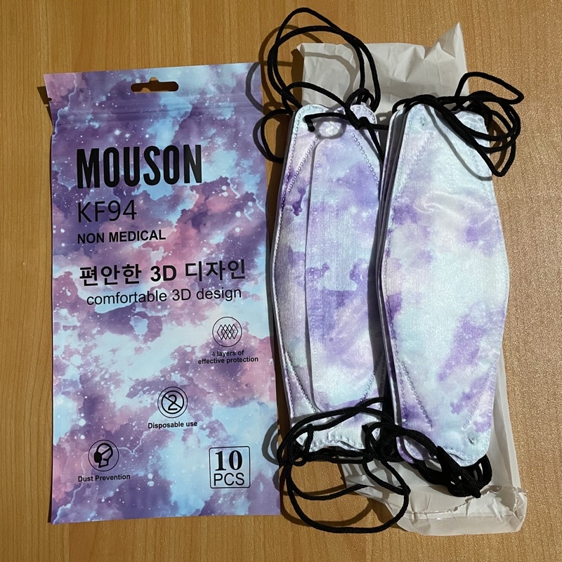 Masker kf94 3d korea MOUSON isi 10pcs