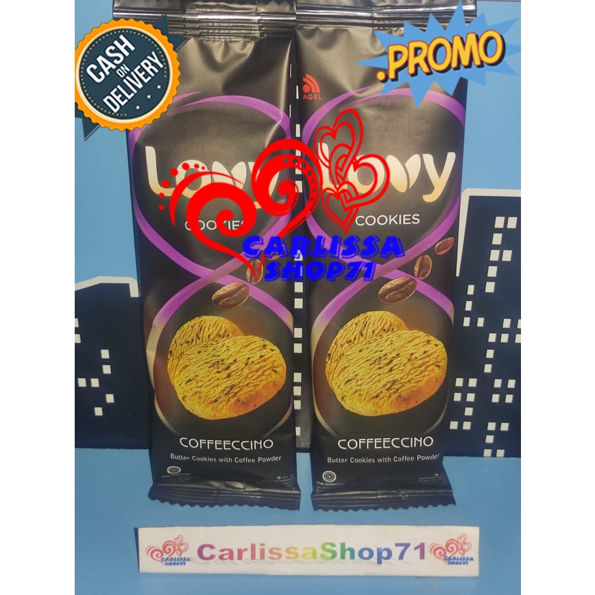

Lovy Cookies 30gr Coffeeccino, Chocobutter Harga Terjangkau