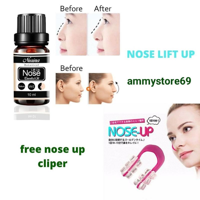 NOSE LIFT UP Serum Pemancung Hidung Asli Ampuh 10ml Essential Oil Nose