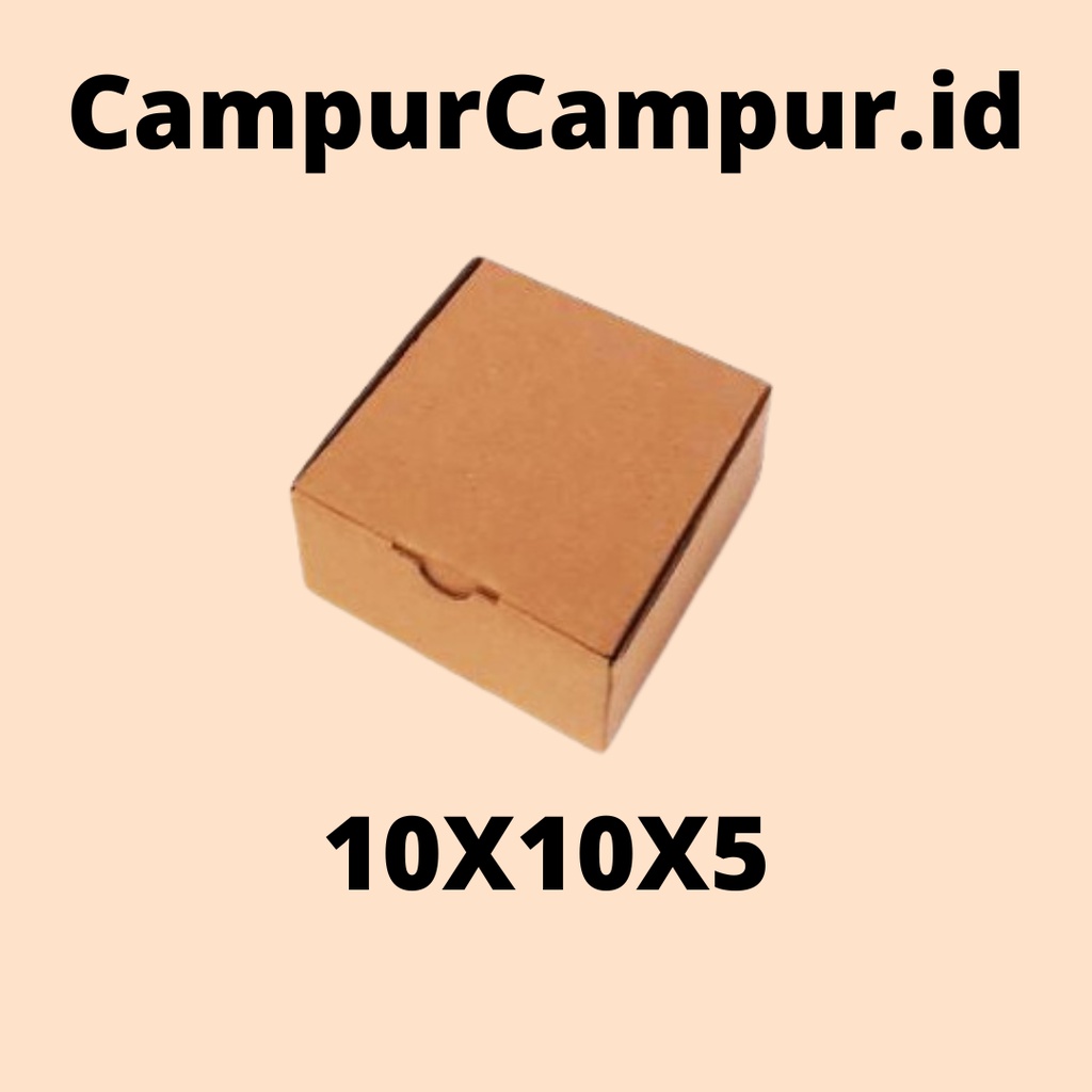 

KARDUS EFLUTE 10x10x5 cm / BOX KARTON DIE CUT / BOX AKSESORIS