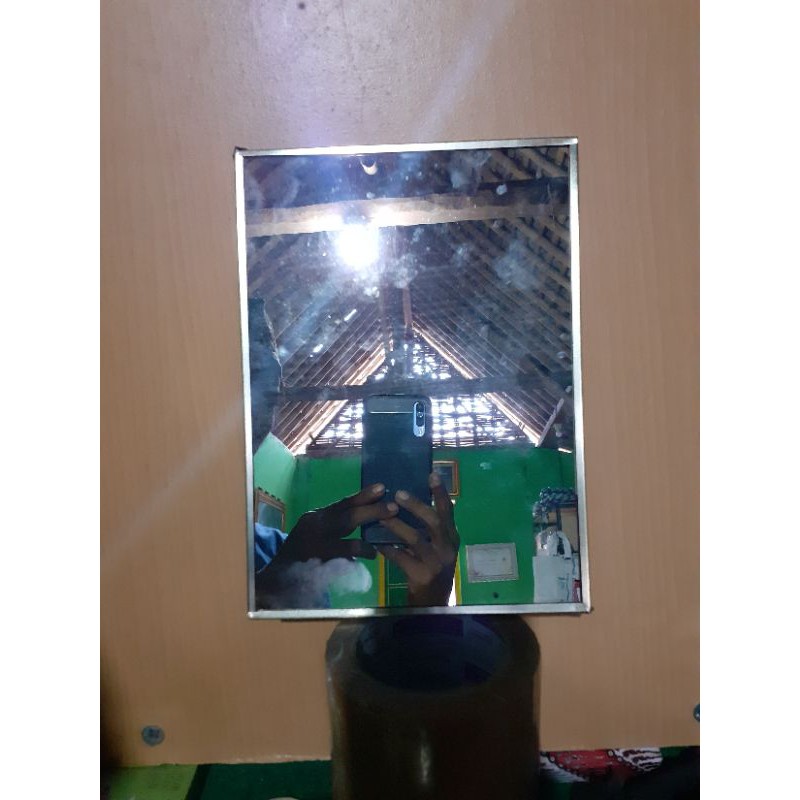 Cermin/Kaca 18x25cm+bubble warp 1meter