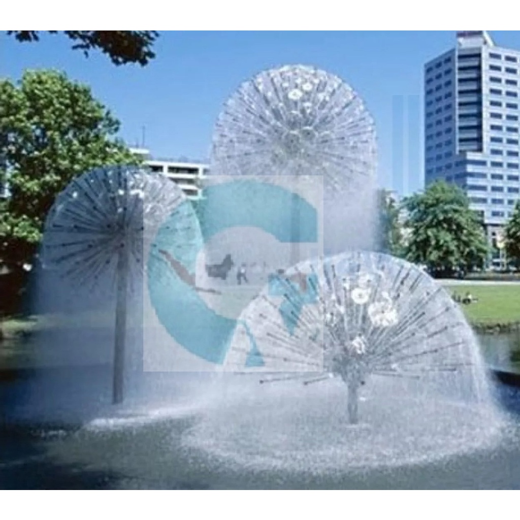 NOZZLE AIR MANCUR GARDEN DANDELION BOLA KRISTAL 3”