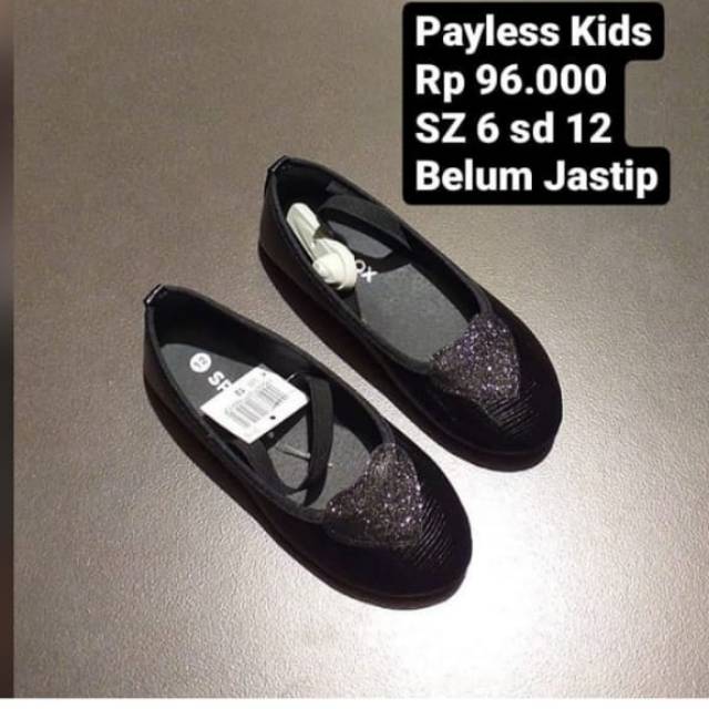 Payless Kids Sprox Black SZ 6 sd 12