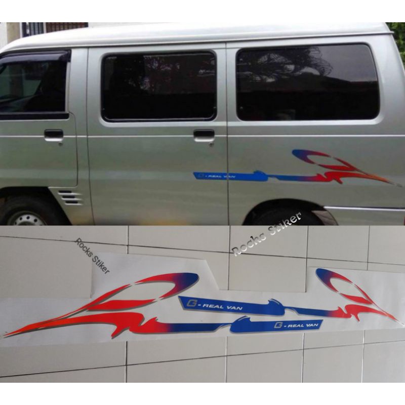 Sticker List Body Stiker Carry Futura 1.5 GRV (G Realvan) / Stiker Carry GRV / sticker G realvan / s