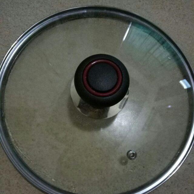 Tutup Panci Kaca Dengan Kaki Diameter Kaki +/- 21.8 Cm (uk. 22 Cm) & Knop Kecil Variasi