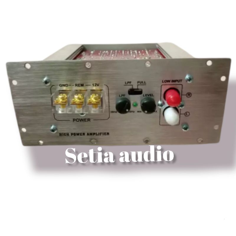 kit power amplifier subwooferr car audio mobil