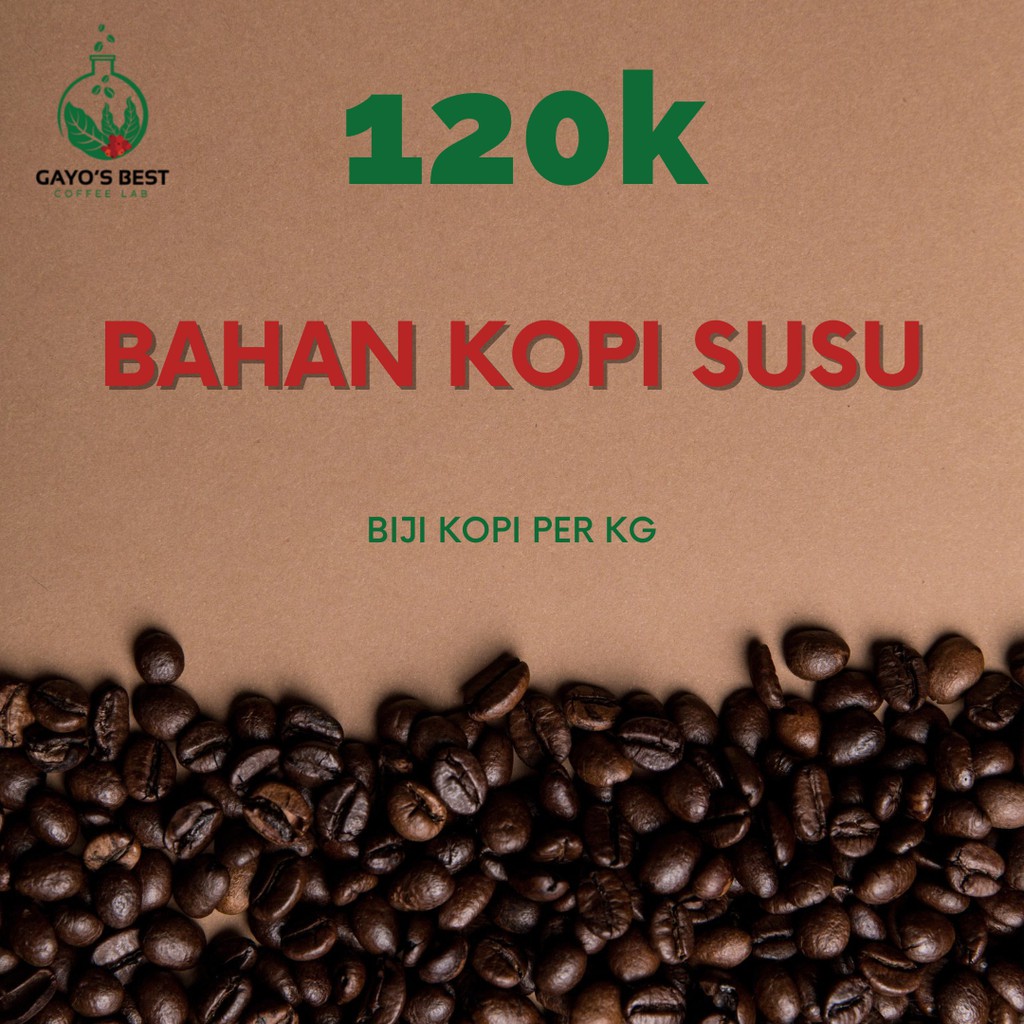 

Kopi Aceh Gayo Arabika 1kg Dark Roast - Bahan Kopi Susu