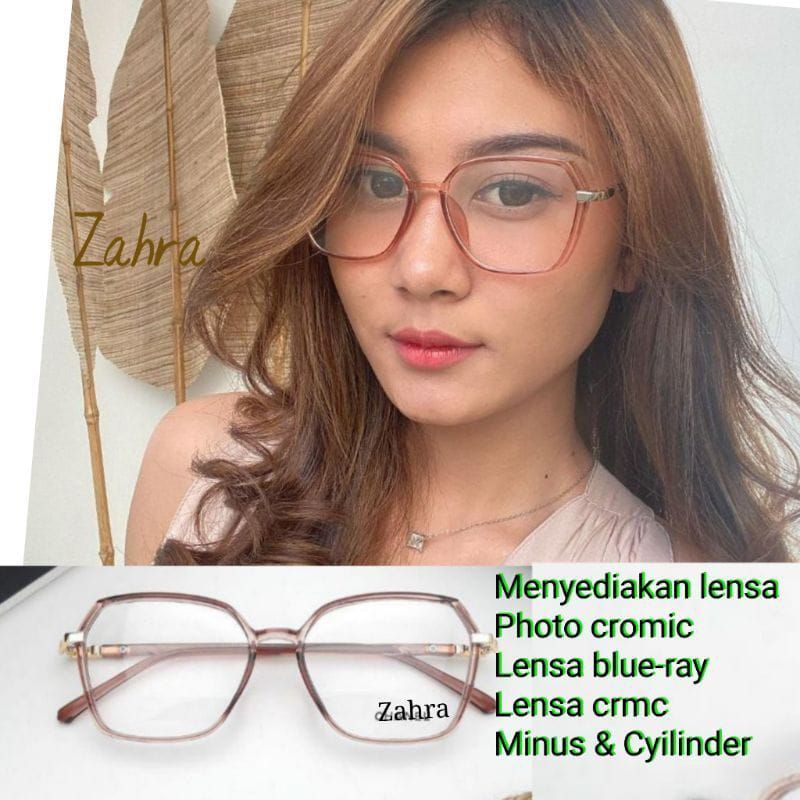 FREME KACAMATA 18130 KACAMATA WANITA (Bisa Reques Lensa normal/Minus& Cyilinder)