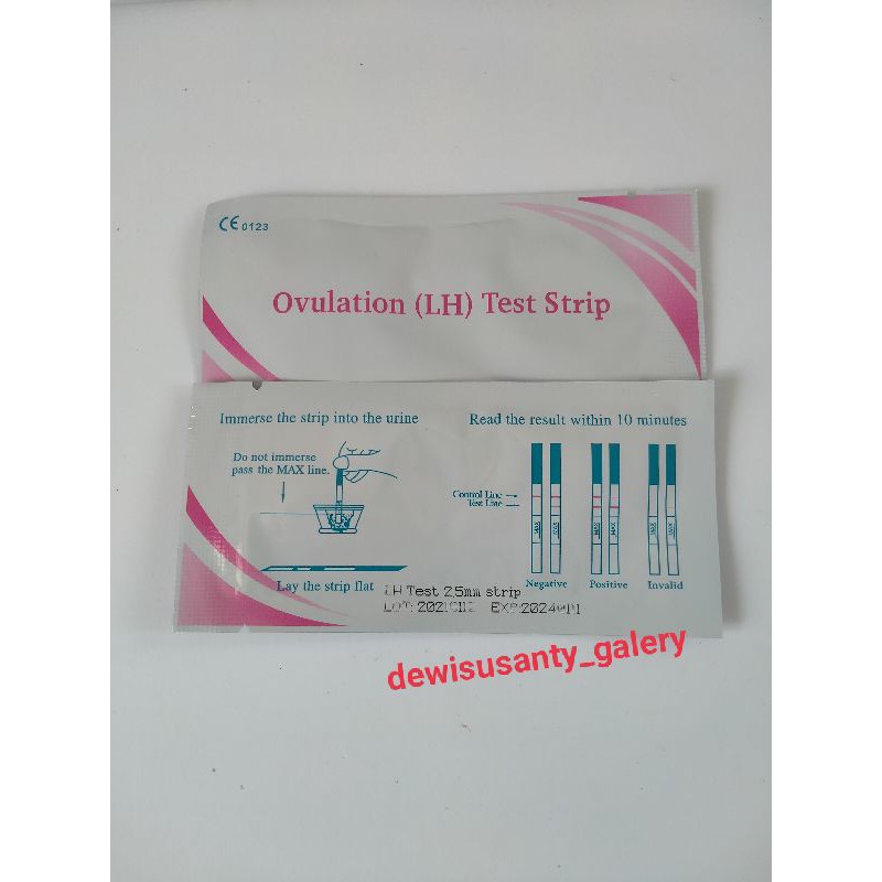 Ovulation LH Test Strip - Alat Tes Kesuburan Strip Instan-1