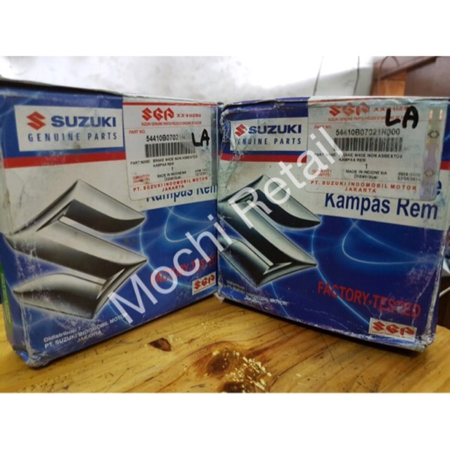 Kampas Rem Belakang Tromol Thunder 125/Spin/Skywave Ori SGP