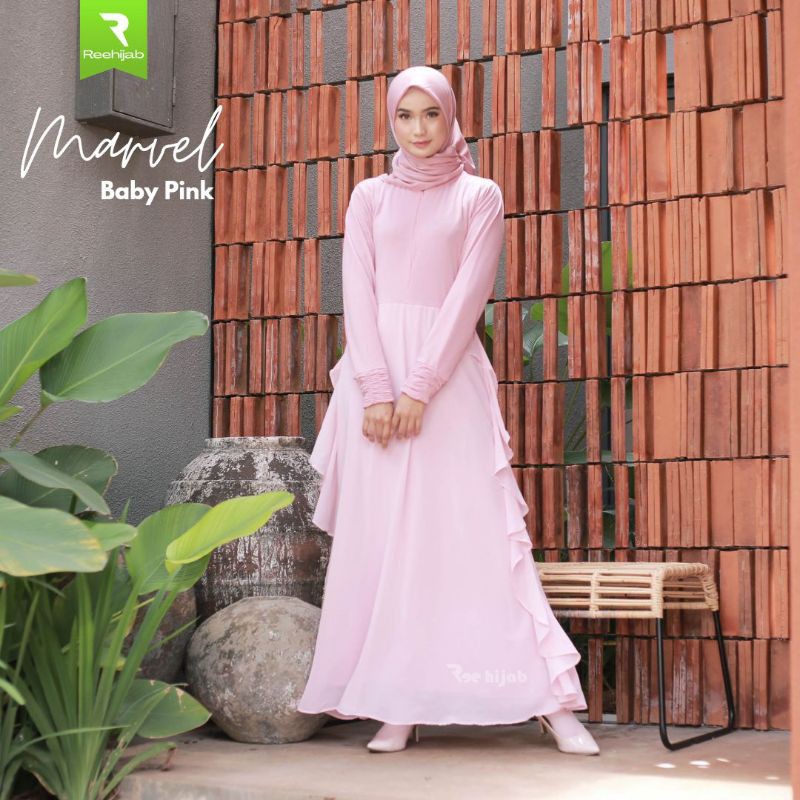 Gamis Marvel ori Ree Hijab