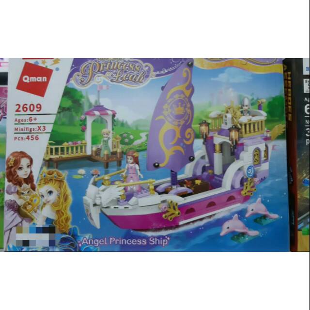 Lego Qman Princess Leah Building Blocks Balok Mainan Edukasi Kado Hadiah Anak Murah Best Seller
