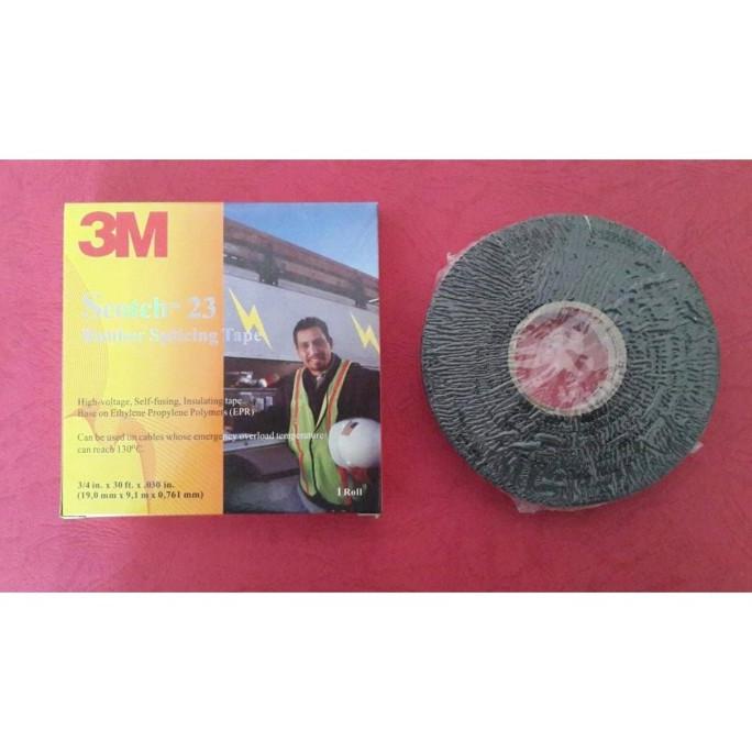

3M Isolasi Listrik Scotch 23 / Rubber Splicing Tape Termurah
