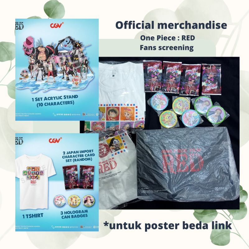 Official merchandise One Piece Red
