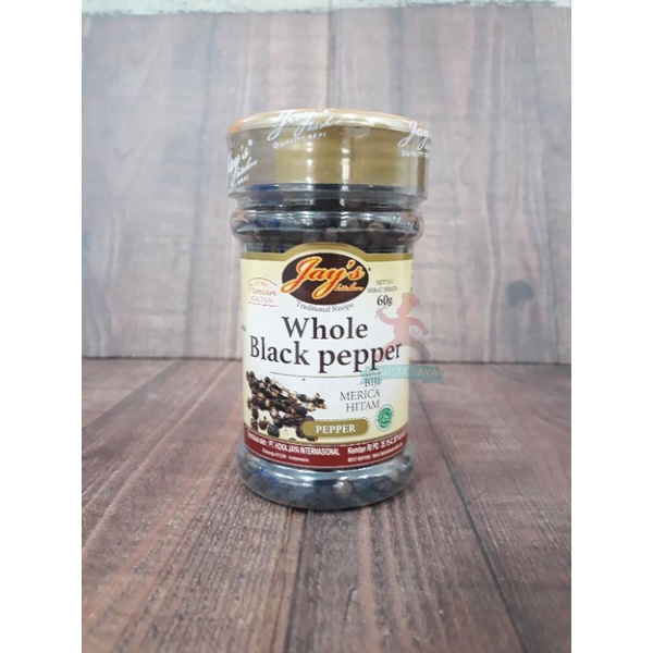 

Jay's Whole Black Pepper (Biji Merica Hitam) 60 gr