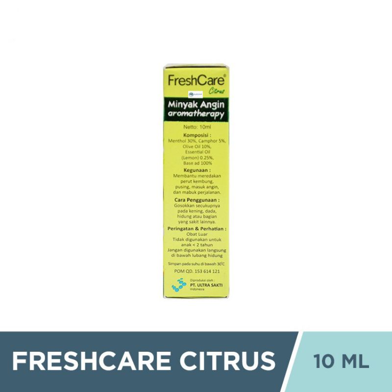 Freshcare Citrus 10 ml / Fresh Care Minyak Angin Aromatherapy