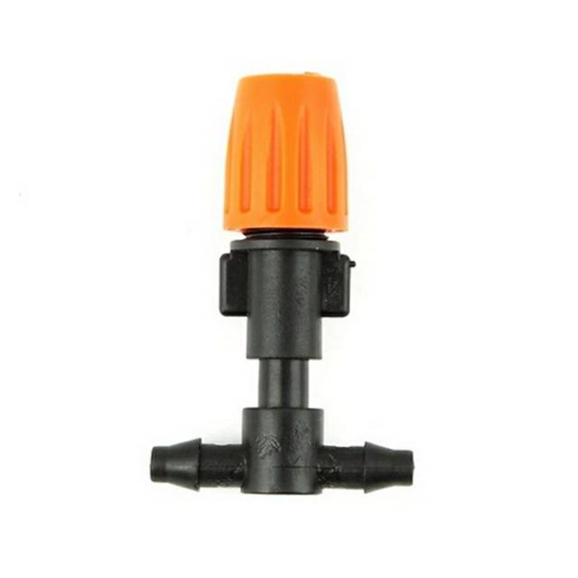 SPRAYER MIST NOZZLE TAMAN + NEPEL TEE UNTUK SELANG PE 7MM