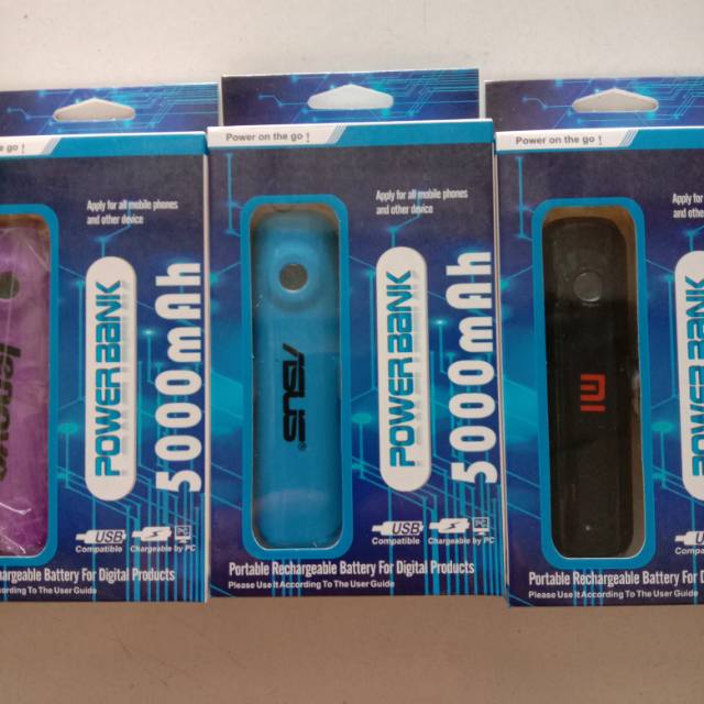 Power bank Oppo Xiaomi asus