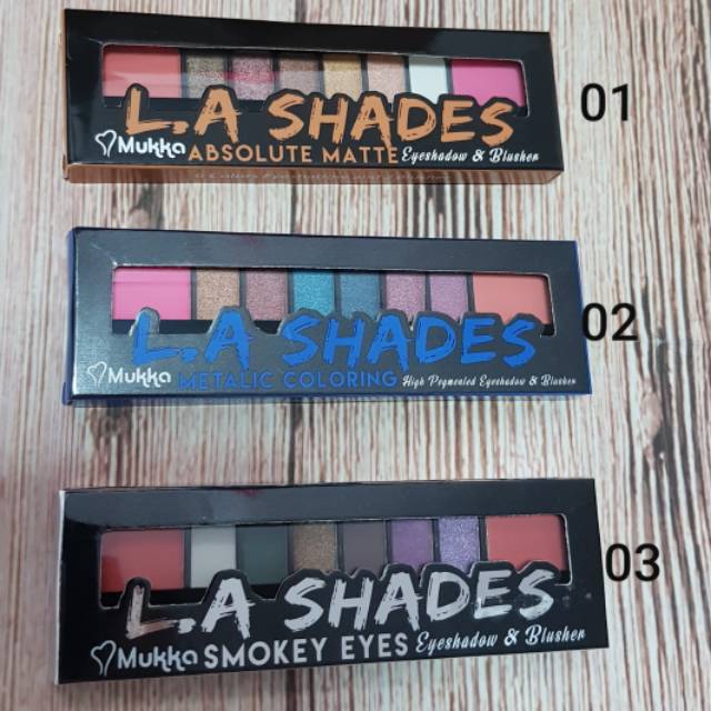 Mukka Eyeshadow La.Shades