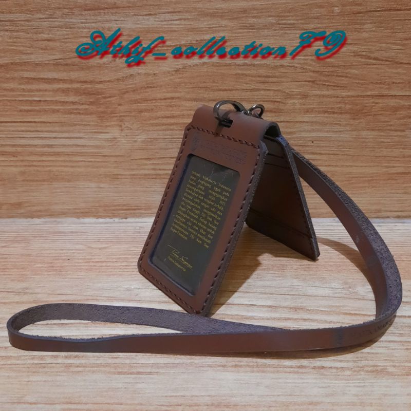 

gk Tempat Id Card Kulit Asli Mahkamah Agung MA Lipat Gantungan ID Card Kulit Asli MA Mahkamah Agung