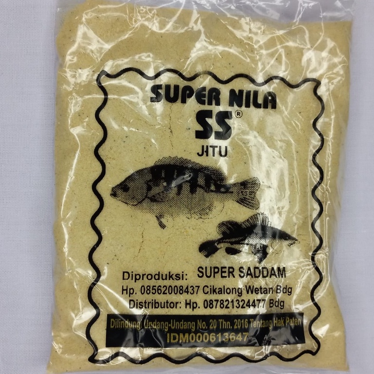 Umpan pelet ikan super nila ss jitu